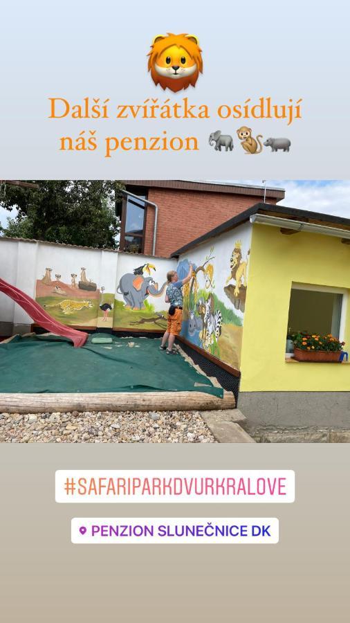 Penzion Slunecnice ดวูร์กราโลเว นัด ลาเบม ภายนอก รูปภาพ